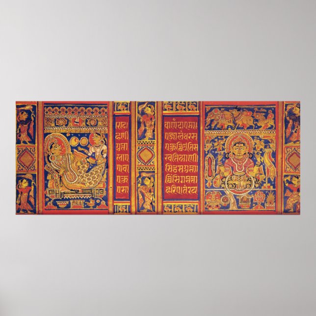 Pôster Os Catorze Sonhos da Rainha Trisala (Frente)