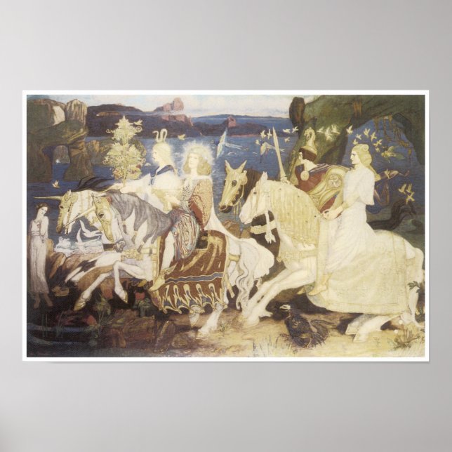 Poster Os Cavaleiros do Sidhe, 1911 (Frente)