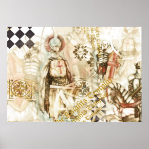 Poster Os Cavaleiros Templários