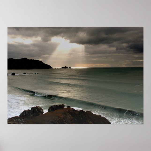 Pôster Os céus abrem sobre Pedro (Frente)