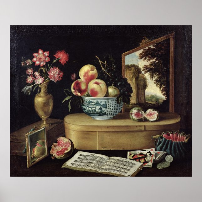 Pôster Os Cinco Sentidos, 1638 (Frente)