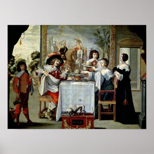 Pôster Os Cinco Sentidos - Sabor (Frente)