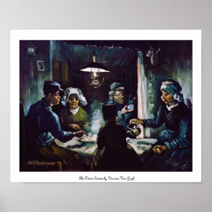 Pôster Os comedores da batata por Vincent van Gogh