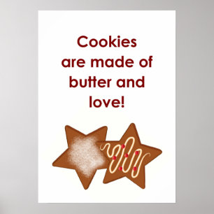 POSTER OS COOKIES SÃO FEITOS COM...