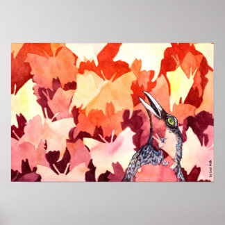 Pôster Os corvos sacudis as borboletas