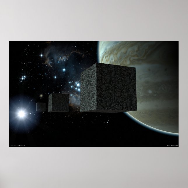 Poster Os Cubos (Frente)