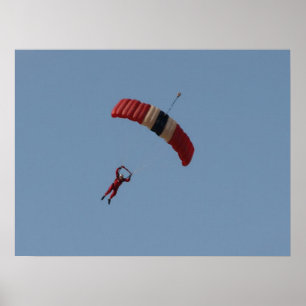 Poster Os Demônios Vermelhos Britânicos.