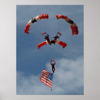 Poster Os Demônios Vermelhos Britânicos.