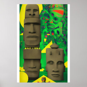 Poster Os Deuses Antigos São Novos Novamente - Arte Ken G