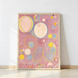 Poster Os Dez Maiores Nº 8 Idade Adulta, Hilma af Klint