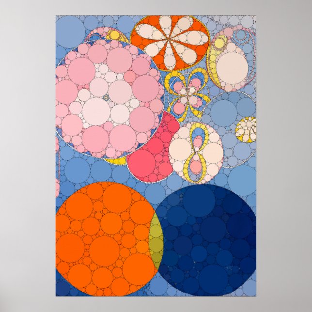 Poster Os Dez Maiores, No.2, Pontos, Após Hilma af Klint (Frente)