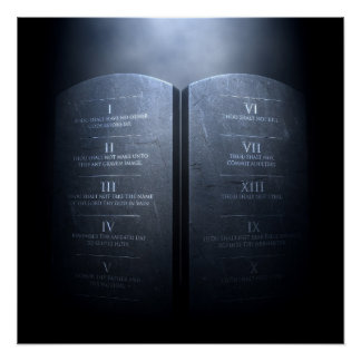 Pôster Os Dez Mandamentos