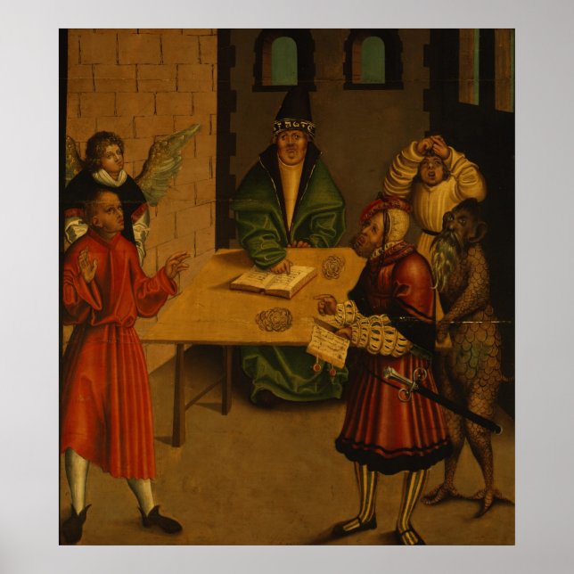 Poster Os Dez Mandamentos, 1516 (Frente)