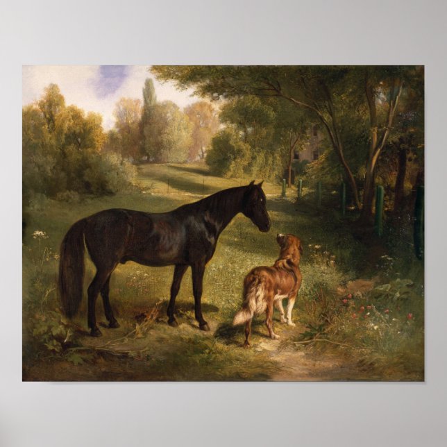 Pôster Os dois amigos (Frente)