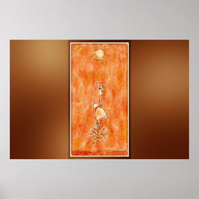 Pôster Os Dois e o Sol (Frente)