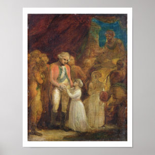 Poster Os dois filhos de Tipu Sahib, sultão de Mysore,