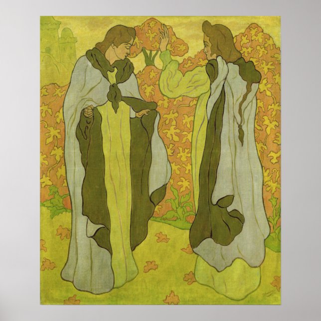Poster Os Dois Graus, 1895 (Frente)