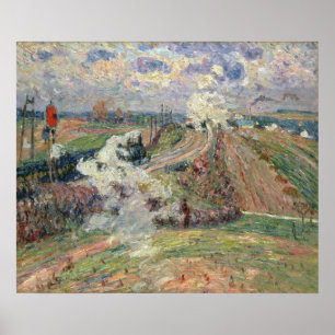 Poster Os dois trens