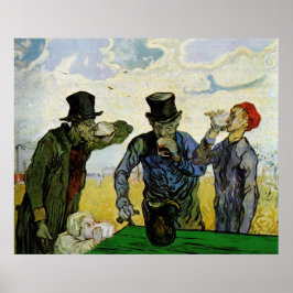 Poster Os Drinkers de Vincent van Gogh