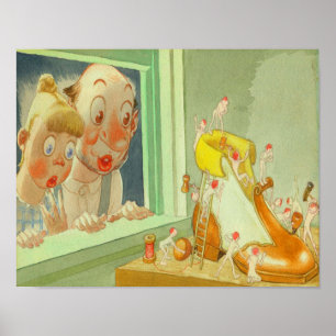 Poster Os Elfos e o sapateiro