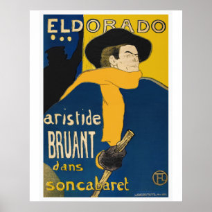 Poster Os Embaixadores - Aristide Bruant (1892)