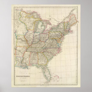 Pôster Os Estados Unidos 4