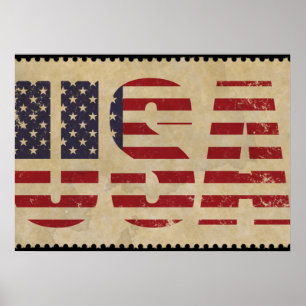 Poster Os Estados Unidos da América