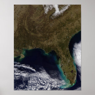 Poster Os Estados Unidos do sudeste