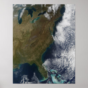 Poster Os Estados Unidos orientais