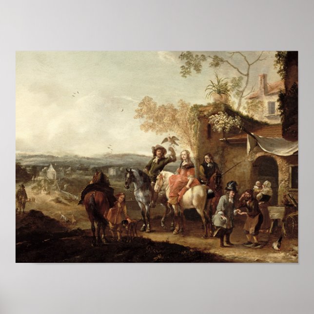 Pôster Os Falconers (Frente)