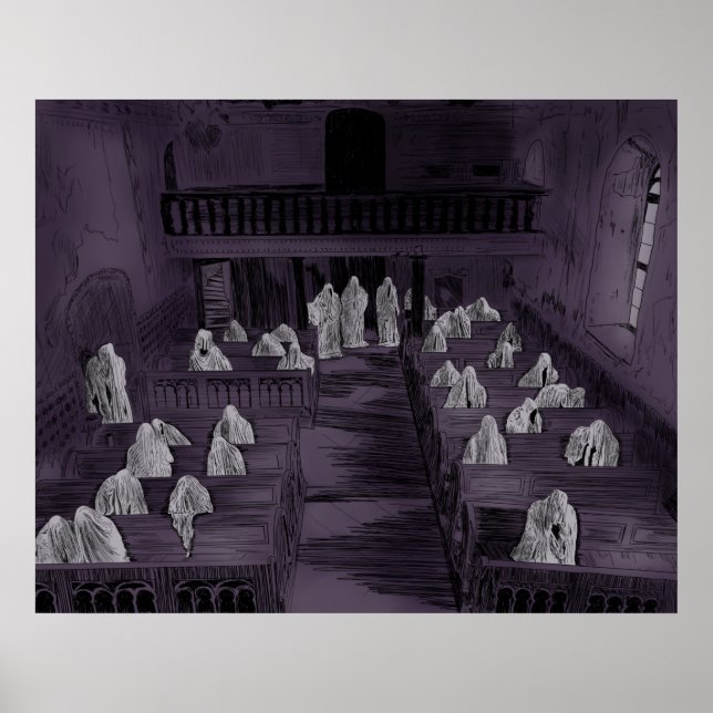 Poster Os Fantasmas da Igreja de St. George (Frente)