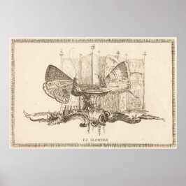 Poster Os feridos, em ou após 1756