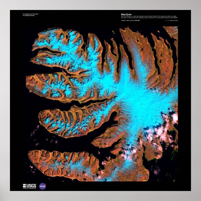 Poster Os fiordes ocidentais (Frente)