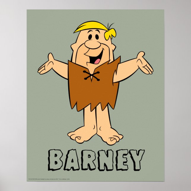 Poster Os Flintstones | Barney Rubble (Frente)