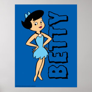 Poster Os Flintstones   Betty Rubble