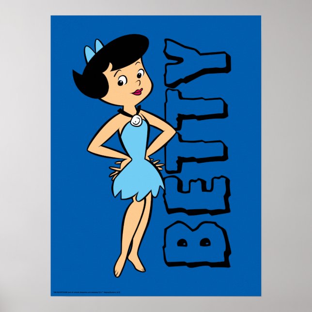 Poster Os Flintstones | Betty Rubble (Frente)