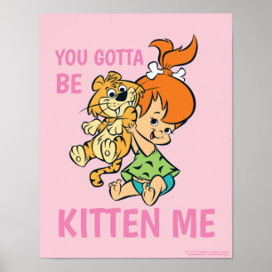 Poster Os Flintstones  Pebolhas e seu Tigre