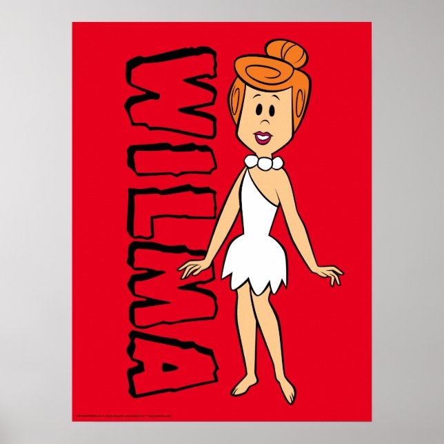 Poster Os Flintstones | Wilma Flintstone (Frente)