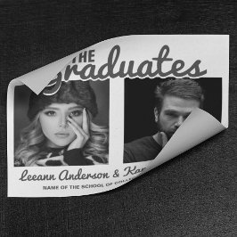 Poster Os formandos | Boas-vindas à graduação dupla