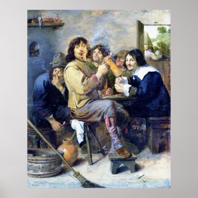 Poster Os Fumadores (Frente)