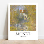 Poster Os gansos de Claude Monet<br><div class="desc">A famosa pintura de Claude Monet The Geese (1874). Traga a beleza do campo francês para dentro de sua casa com esta maravilhosa poster do "Os Gansos" de Claude Monet. Pintada em 1874, essa obra-prima captura as cores vibrantes e a beleza natural de um bando de gansos. A pintura faz...</div>