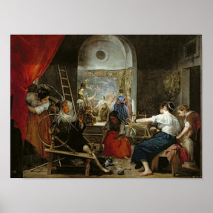 Pôster Os Girassóis, ou A Fábrica de Aracne, 1657