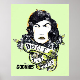 Poster Os Goonies Mama Fratelli "Não minta para mim"