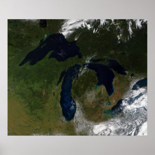 Pôster Os grandes lagos