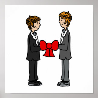 Pôster Os grupos ligam o nó