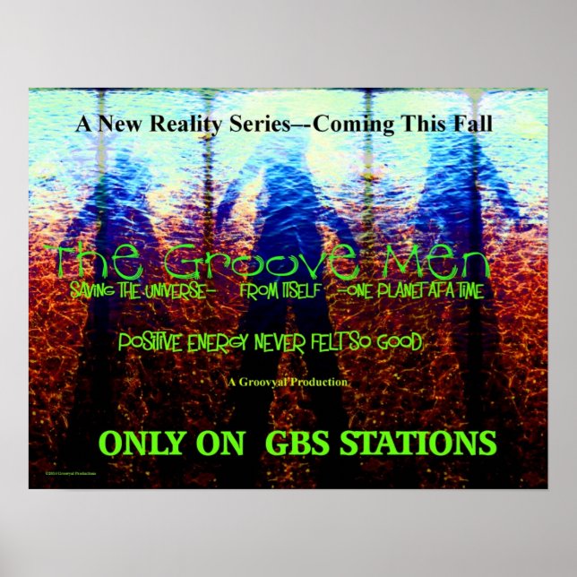 Pôster Os Homens do Groove (Frente)