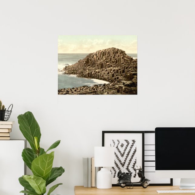 Pôster Os Honeycombs, Giant's Causeway, County Antrim (Escritório em casa)