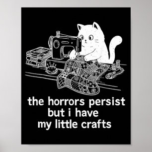 Poster Os horrores persistem, mas têm poucos artesanatos 