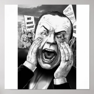 Poster Os Impostos à Morte