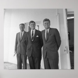Pôster Os Irmãos Kennedy — John, Robert E Ted